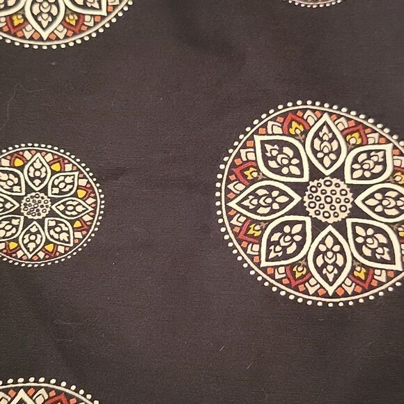 Ann Taylor black print skirt 6 - Picture 10 of 10